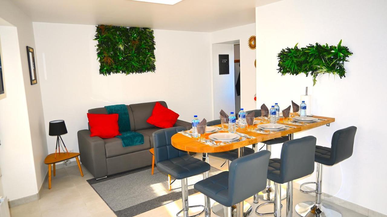 Class&Tropical Appt 10Mn Aeroport Roissy Cdg Daire Villeneuve-sous-Dammartin Dış mekan fotoğraf